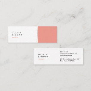 Business Cards with pattern