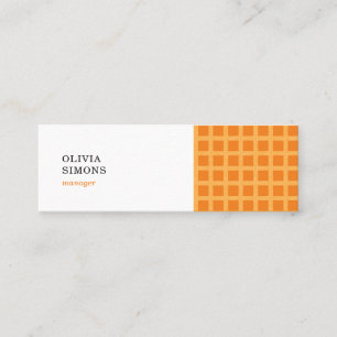 Business Cards with pattern