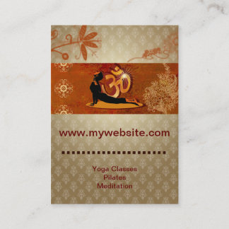 Business Cards Yoga Meditation Pilates Coaching
