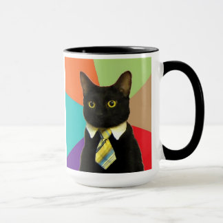 Business Cat Mug