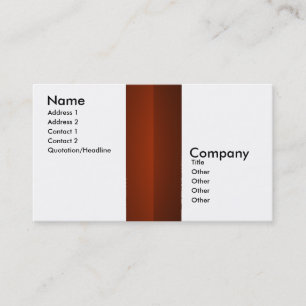 Business Centre Collection Card