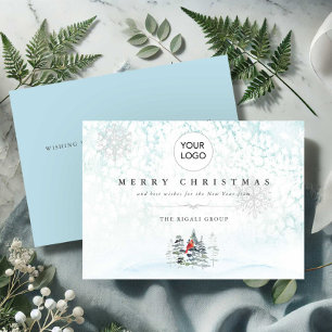 Business Christmas Cards With Logo