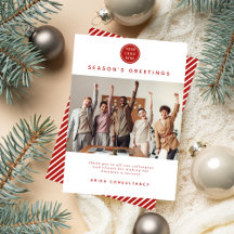 Business Christmas Modern Corporate Team | Red