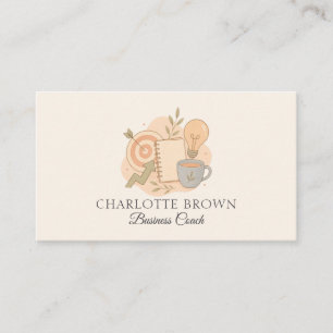 Business Coach Leadership Success Entrepreneur Card