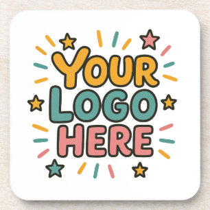 Business, Company, Advertising Your Logo Here Coaster