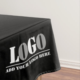 Business Company Black Create Your Own Picture   Tablecloth