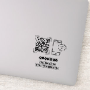 Business Company   Follow Us QR Code Scan