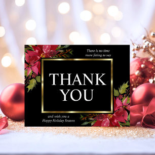 Business Company Holiday Christmas Thank You LOGO
