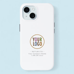 Business Company Logo Branded Custom Case-Mate iPhone 15 Case