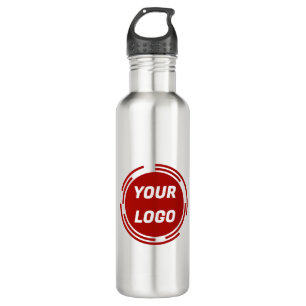 Business Company Logo CUSTOMIZABLE  710 Ml Water Bottle