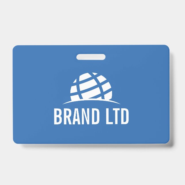 Business Company Logo ID Badge (Front)