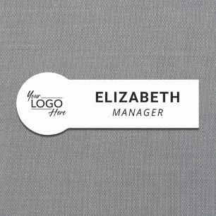 Business Company Logo Name Tag