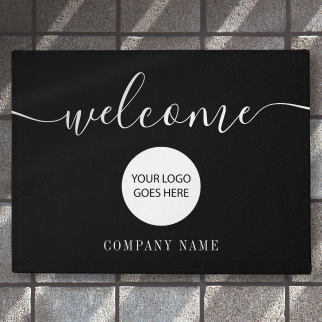 Business Company Logo Welcome Doormat (Business Company Logo Welcome Doormat)