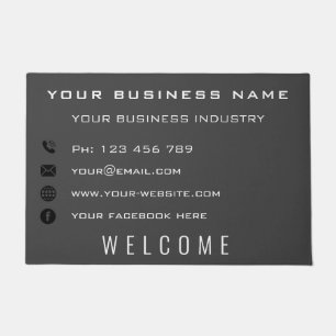 Business Company Promotional Personalised Office Doormat