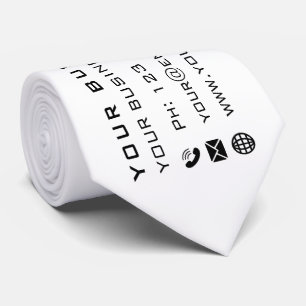 Business Company Promotional Personalised Special Tie