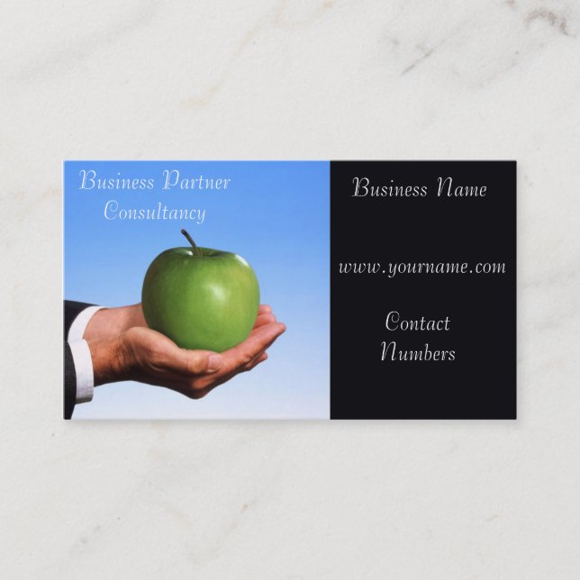 Business Consultant Business card (Front)