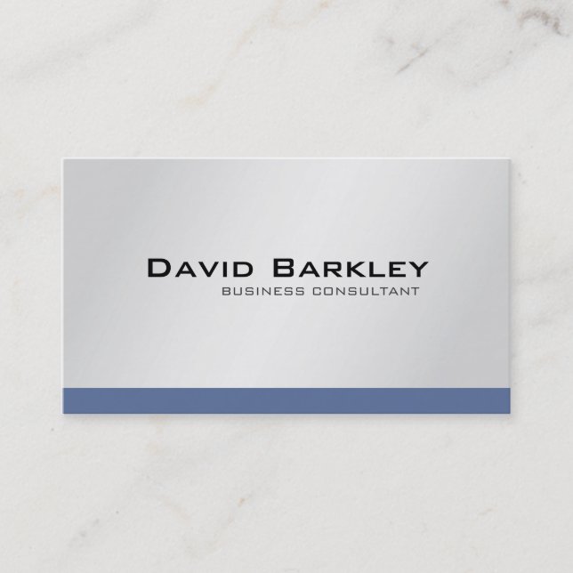 Business Consultant - Business Cards (Front)