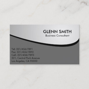 Business Consultant - Business Cards