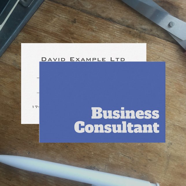 Business Consultant Card (Creator Uploaded)