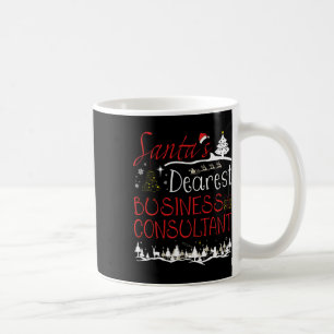 Business Consultant Xmas Job Cute Christmas Coffee Mug