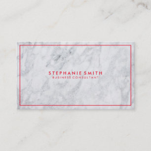 Business Consulting Executive Marble Card