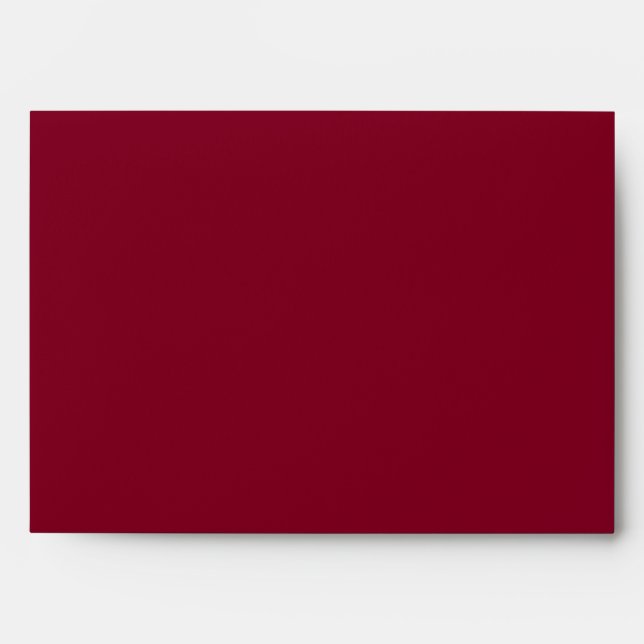 Business Contemporary Burgundy Envelopes (Front)