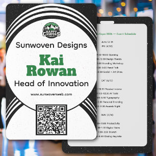 Business Convention Vendor Badge Template ID Badge