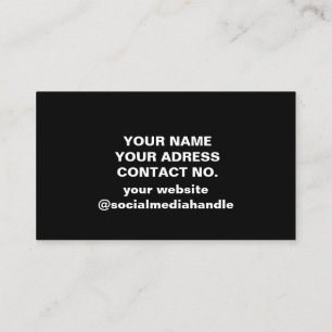  business custom logo name simple white red blue   card