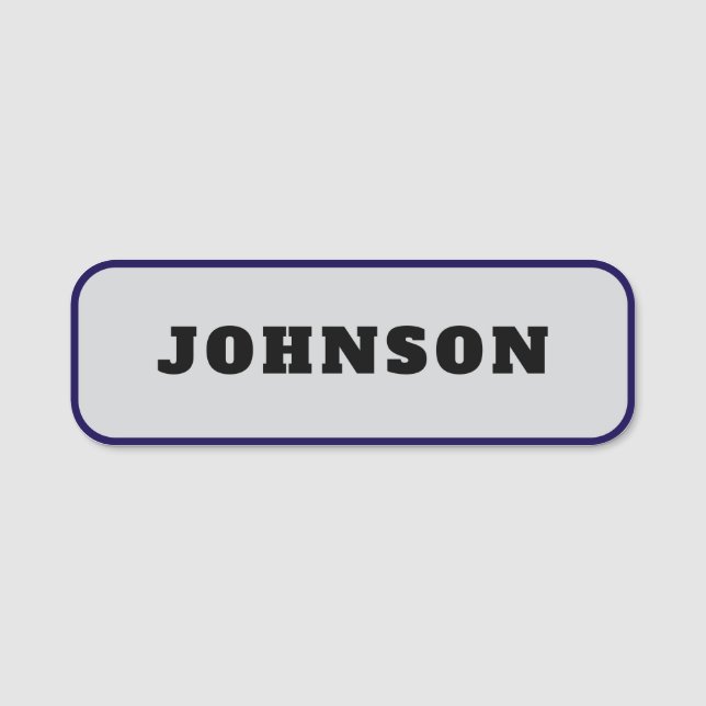 Business Custom Vintage Name Patch Tag (Front)