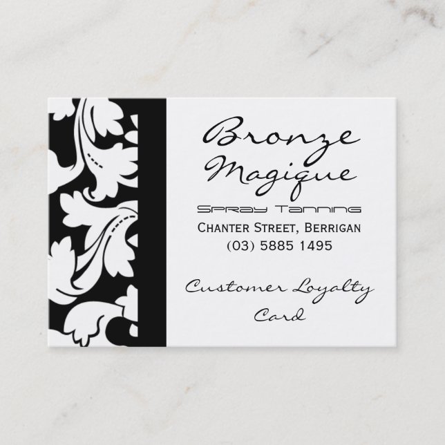 Business Customer Loyalty Cards (Front)