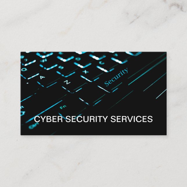 Business Cyber Security Services Card (Front)