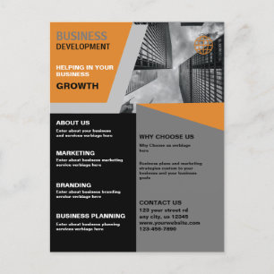 Business Development Business Postcard