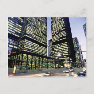 Business District Postcard