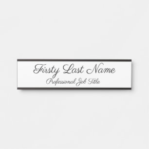 Business Door Signs Sign Elegant Simple Modern