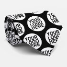 Business Double Sided | Custom Logo Neck Tie