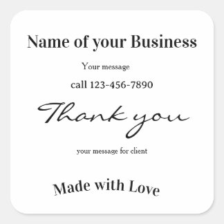 business editable sticker
