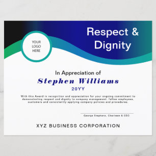 Business Employee Respect & Dignity Award