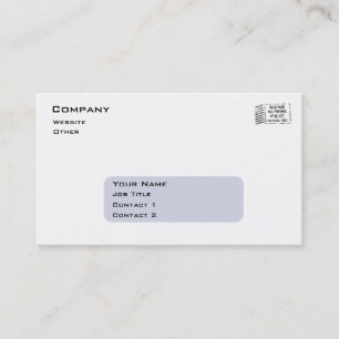 Business Envelope Card