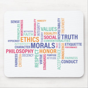 "Business Ethics" Mouse Pad