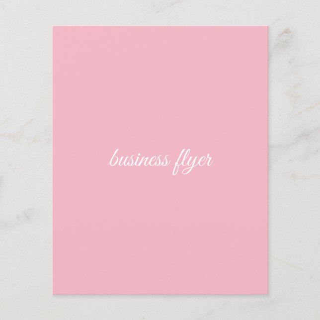 business flyer (Front)