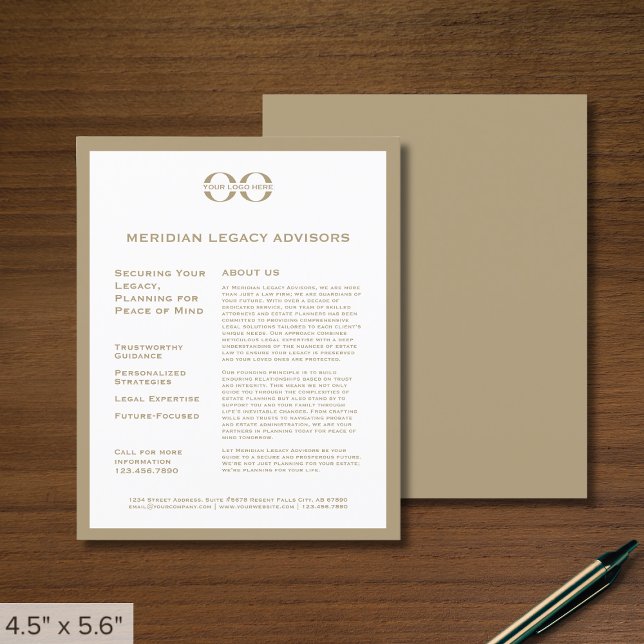 Business Flyer with Logo (Creator Uploaded)