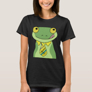 Business Frog Reptile Entrepreneur Company CEO An T-Shirt
