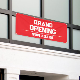 Business Grand Opening Custom Banner