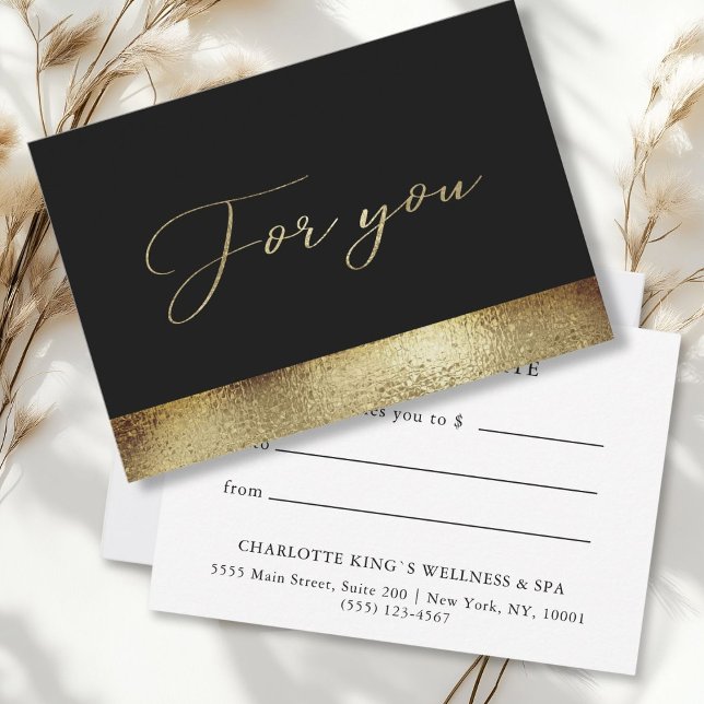 BUSINESS GRANT CERTIFICATE | Modern gold (BUSINESS GRANT CERTIFICATE | Modern black gold)