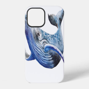Business Graph Whale: Candlestick Chart iPhone 12 Case
