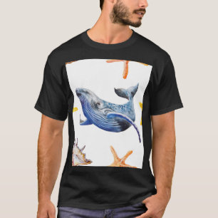 Business Graph Whale: Candlestick Chart T-Shirt
