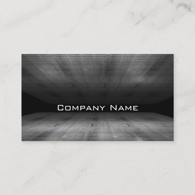 business_grey business card (Front)