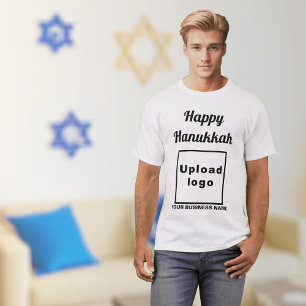 Business Hanukkah Greeting on White T-Shirt
