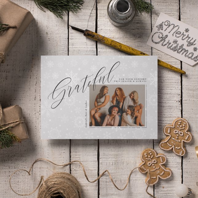 BUSINESS HOLIDAY CARD Add Your Photo (Creator Uploaded)