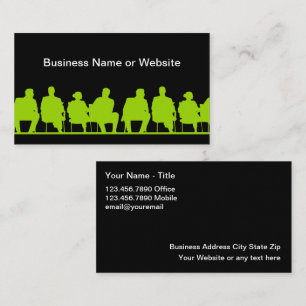 Business HR Recruitment Business Cards